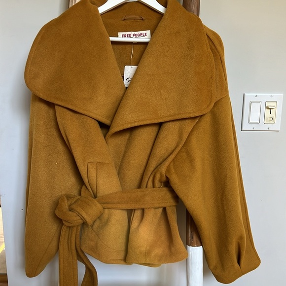 Stunning color Free People Mina Jacket Narcissus size Medium - Picture 7 of 9